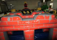 China Commercial inflatable obstacle courses construction worker inflatable obstacle courses inflatable builder courses factory