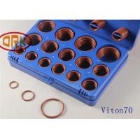 Quality Customized FKM O Ring Kits Low Temperature Resistant ±15 Volume Change for sale