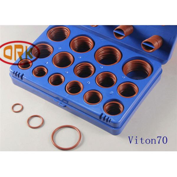 Quality Customized FKM O Ring Kits Low Temperature Resistant ±15 Volume Change for sale