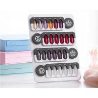 China Art Club Gel Nail Piece Display Card Plastic Board As Tool For Manicure Shop factory