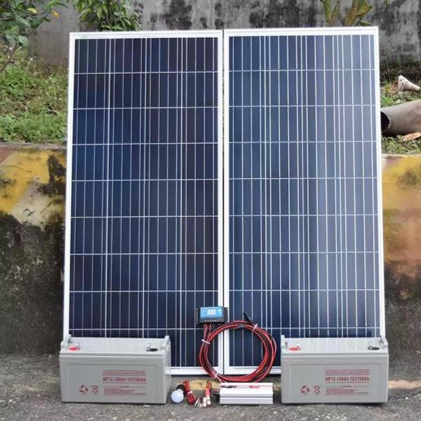 Quality Residential Solar Panel Inverter Home Backup System LiFePO4 Eco Friendly for sale