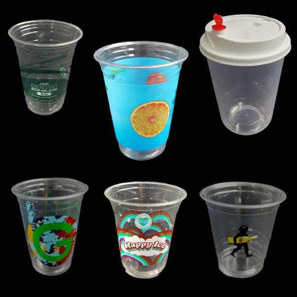 Quality Disposable Plastic Drink Cup With Dishwasher And Straw  Safe Drinking Cups for sale