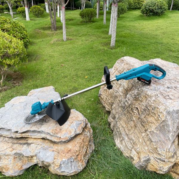Quality Electric Cordless Portable Grass Trimmer Lithium Battery Brush Cutter Mowing for sale
