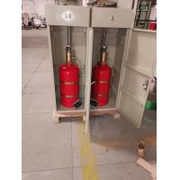 China 100L FM200 Agent Cabinet Extinguisher Single Cylinder W/2 Nozzles Fire Suppression System factory