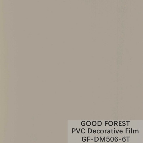 Quality ODM PVC Decorative Film Bright Paint Blister Wood Grain Film for sale