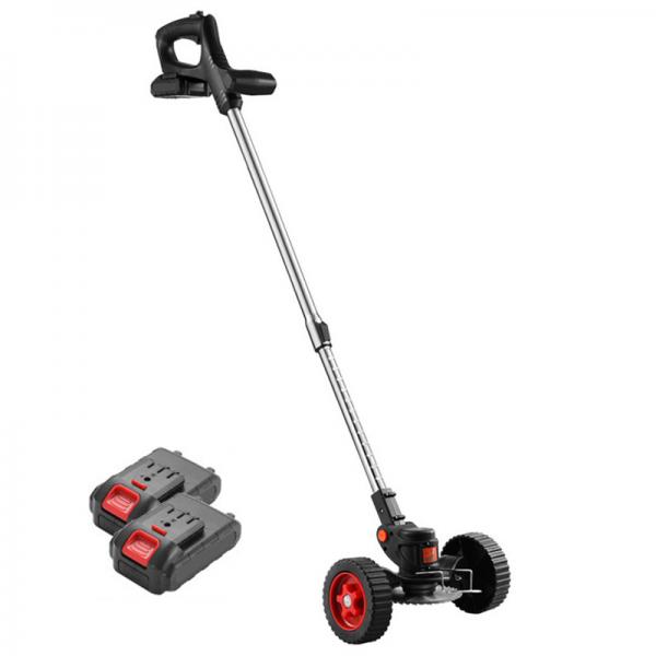 Quality 3 In 1 Electric String Trimmer , Adjustable Battery Powered Weed Eater With Wheel for sale