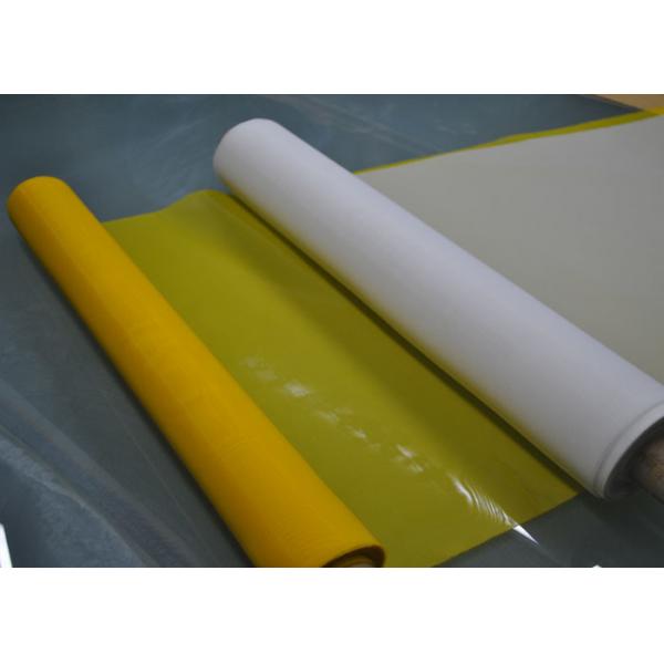 Quality 365cm Width Silk Screen Printing Mesh Fabric With 380 Count , Weaving Type for sale