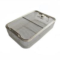 China 100mm Height 1mm Wire Stainless Steel Wire Baskets For Household for sale