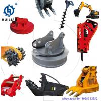 China Excavator Attachments Self Electric Electromagnetic Sucker Circular Electro Magnetic Chuck  Suitable 5-30Ton factory