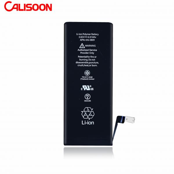 Quality ABS PC High Capacity Battery For Iphone Black Lithium Ion Battery for sale