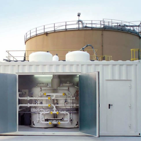 Quality Removeable Onsite Nitrogen Generator , -50℃ Dew Point Nitrogen Gas System for sale