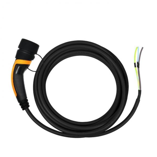 Quality 3 Phase Type 2 Tethered Home Charging Cable 380V IEC 62196-2 for sale