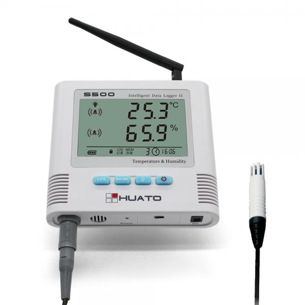 Quality S500 Gsm Based Data Logger , Sms Temperature Alarm With External Sensor for sale