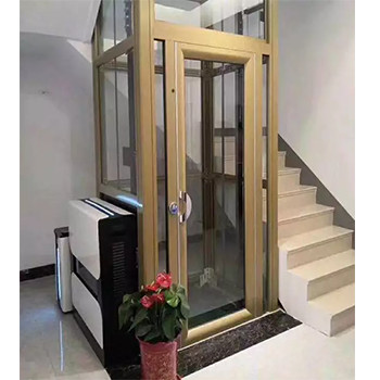 Quality 6 - 8 Persons VVVF Home Lift Elevator For Private House for sale