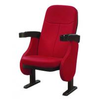 China Moveable Armrest Theater Seating Chairs Fire Proof Outer Upholstery factory