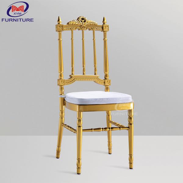 Quality OEM Napoleon Metal Wedding Chiavari Chair For Hotel for sale