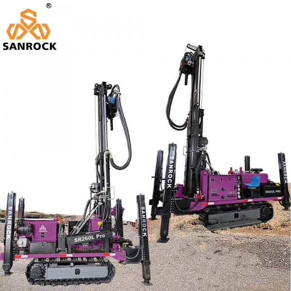 Quality Portable Water Well Drilling Rigs Hydraulic Bore hole 260m Deep Well Drilling Equipment for sale