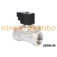 China 2 Inch Electric Water Solenoid Valve Stainless Steel 24V 220V factory