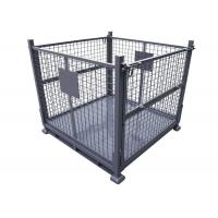 Quality Wire Mesh Collapsible Stackable Stillage 1000Kg Load For Yard Storage for sale