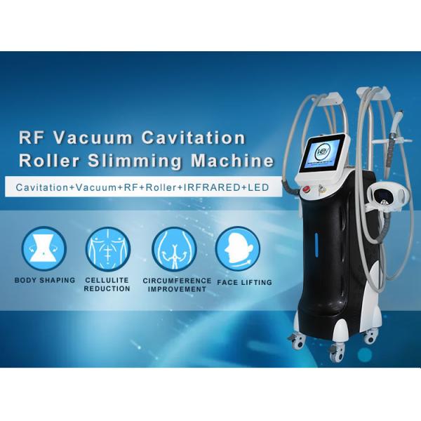 Quality Vacuum Roller Velashape Cellulite Reduction Machine , Slimming Body Contouring Machine for sale