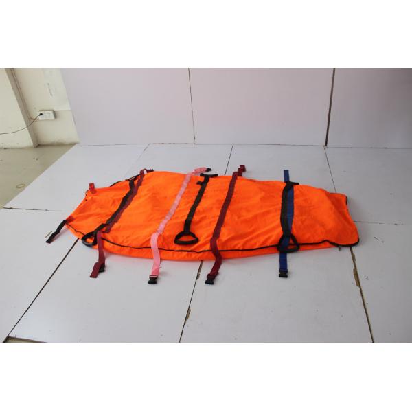 Quality Orange 78cm medical emergency rescue equipment foldable air vacuum mattress for sale