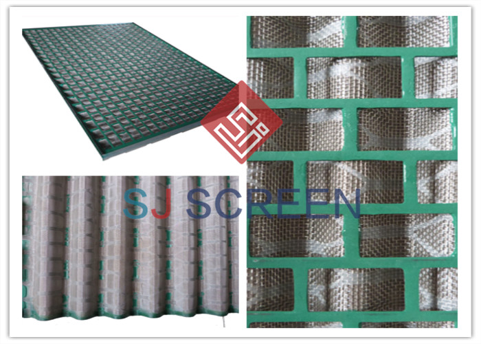 China Green Shaker Screen Mesh Stainless Steel 304/316/316L API RP 13C Standard factory