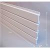 Quality White Plastic Slat Garage Wall Panels Storage With Slat Wall Hooks for sale