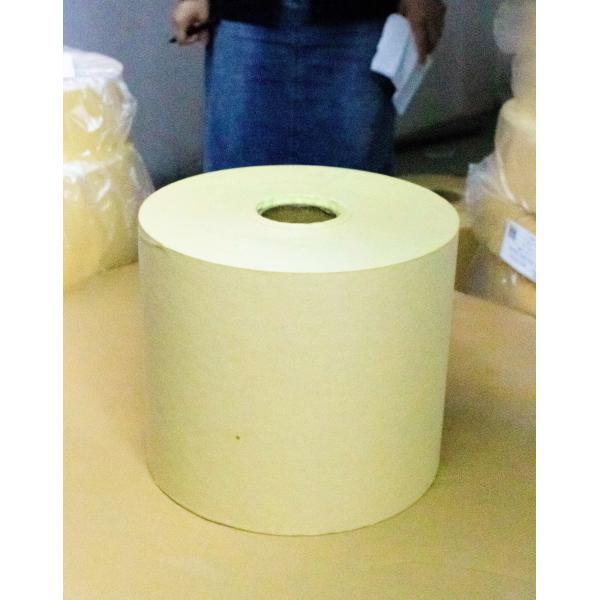 Quality Ordinary Sticky Kraft Self Adhesive Sticker Paper Roll Label Oil Glue for sale