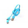 China Super Heavy 2 In 1 High Speed USB Cable , 8 Pin Samrtphone USB Extension Wire factory