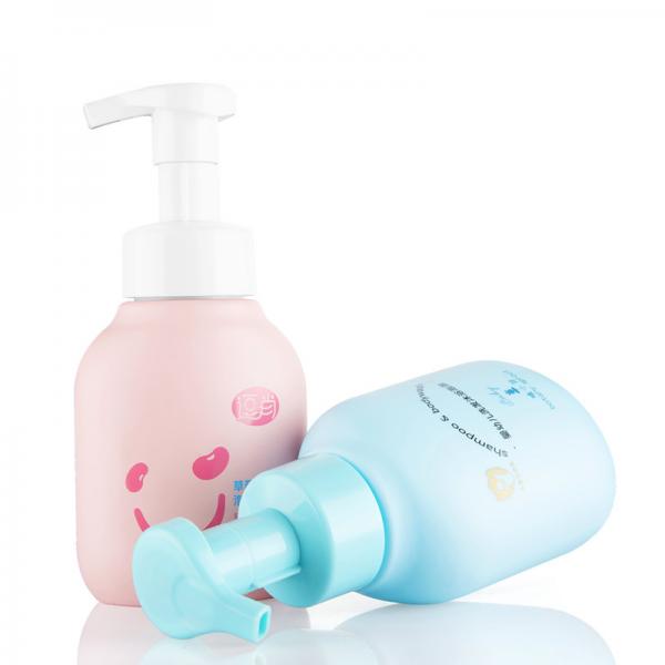 Quality Plastic Soft Touch Finish Foaming Facial Cleanser Bottle 300ML For Kids for sale