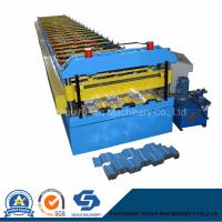 China Floor Deck Roll Forming Machine Metal Decking Sheet for G550 High Grade PPGI PPGL for sale
