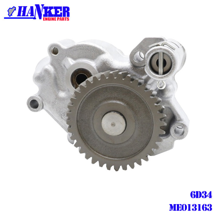 China ME013163  6D34 6D34T  Engine Parts Oil Pump For Mitsubishi Japanese Engine Parts factory
