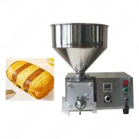 China Semi Automatic Floor Type Pneumatic Peanut Butter Liquid Cream Paste Sauce Filling Machine factory