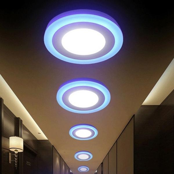 Quality Recessed Mounted LED Ceiling Panel Lights Slim Round BIS Approval for sale
