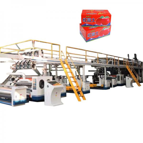 Quality Paperboard 5 Ply Automatic Carton Packing Line Single Facer for sale
