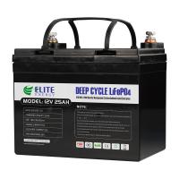 Quality OEM 25Ah Lithium Iron LFP 12V LiFePO4 Battery with Built In BMS for sale
