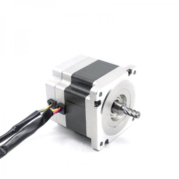 Quality 8 Pole Bldc Motor 2000RPM 24 Volt 126W 86BLF03 0.8Nm 86mm With Rear Shaft for sale