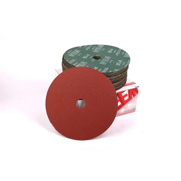 Quality 7inch / 178mm Resin Fiber angle grinder Sanding Discs / Heavy Duty Fiber Disc for sale