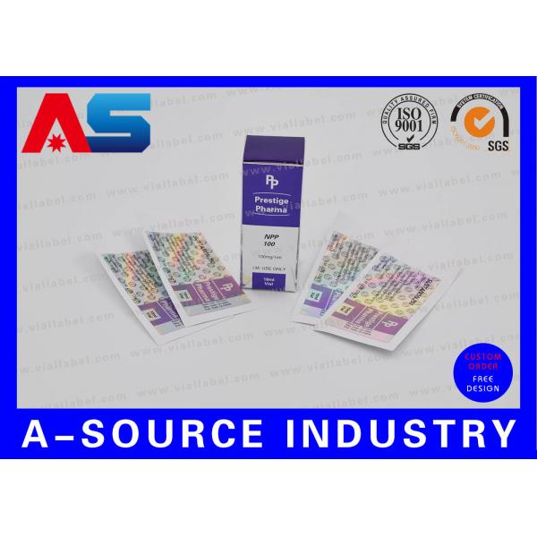 Quality Hologram Adhesive Stickers Label And Box With Custom New Company Name for sale