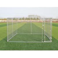 China 4x2.3x1.82M Thick Hot Galvanized Fence Big Dog Kennel/Metal Run/Pet house/Outdoor Exercise Cage factory