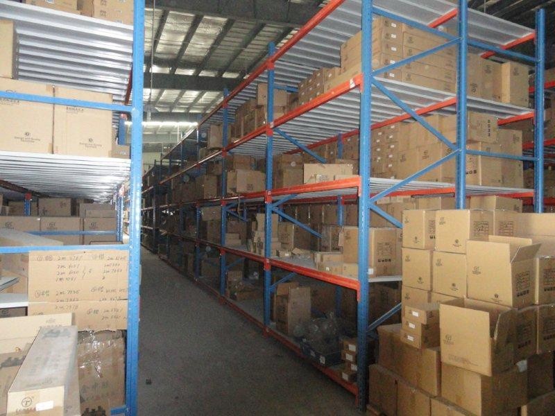 China powder coating / galvanized finished heavy duty shelving factory storage racks factory