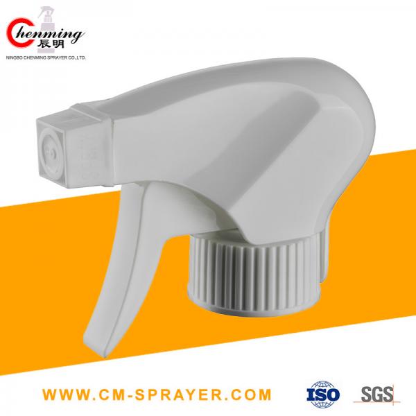 Quality PP Plastic Trigger Sprayer Bottle Head Cap 28Mm 28/400 Non Spill Double Cover for sale