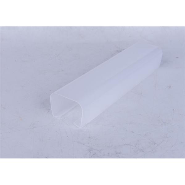 Quality LED Light Extrusion Plastic Profiles High Energy Efficiency LED Mounting Channel for sale