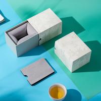 China High End Single Cup Box Ceramic Single Pot Lid Bowl Porcelain Drawer Gift Box factory