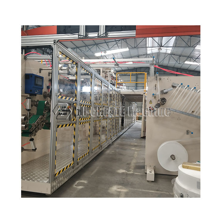 China Used Baby Diaper Machine Used Economic Cheap Baby Diaper Production Making Machine factory