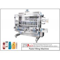 Quality Easy Maintenance Paste Filling Machine / 6 Head Filling Machine For Shampoo for sale