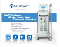 China Nubway professional best painless high technology 808 soprano diode laser hair removal beauty Machine with big spot factory