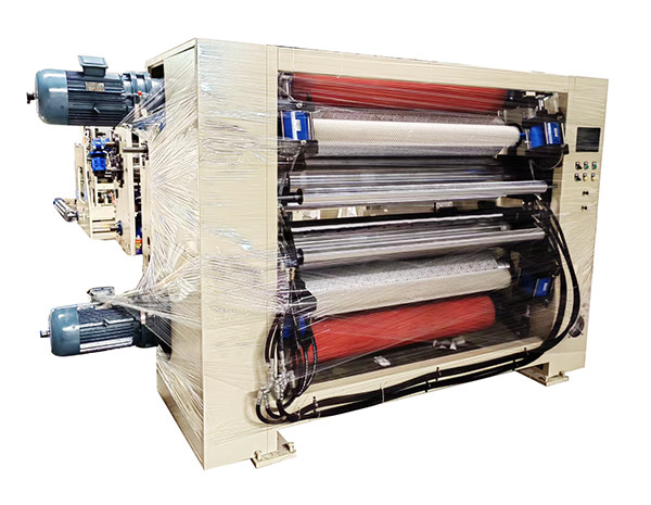 Quality Facial Tissue Folding Machine Tissue Paper Machine Emboss Unit Without Glue for sale