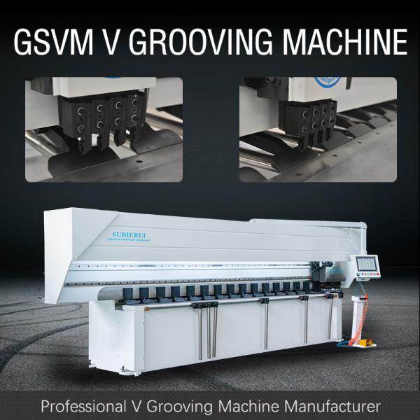 Quality Hydraulic Sheet Metal Grooving Machine Stainless Steel V Groove Cutter Machine for sale