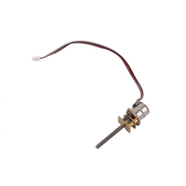 Quality 10mm Diameter Micro Geared Stepper Motor With Adjustable M3 Lead Screw Shaft for sale